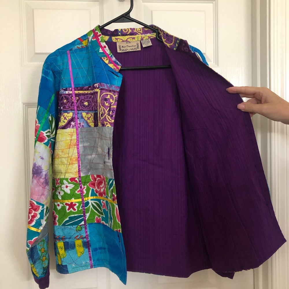 New Direction Patchwork Jacket - image 3